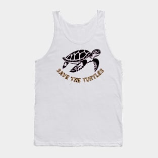 Save The Turtles Tank Top